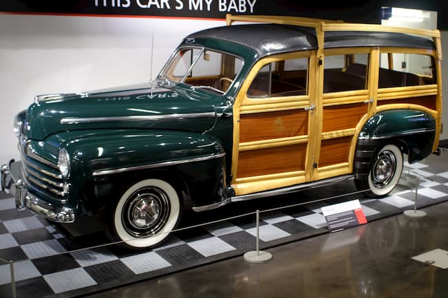 Actual Woody Wagon, surfers dream car